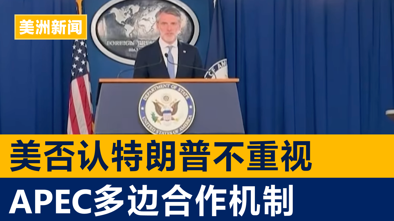 美否认特朗普不重视APEC多边合作机制 | 美洲新闻 2025年11月7日