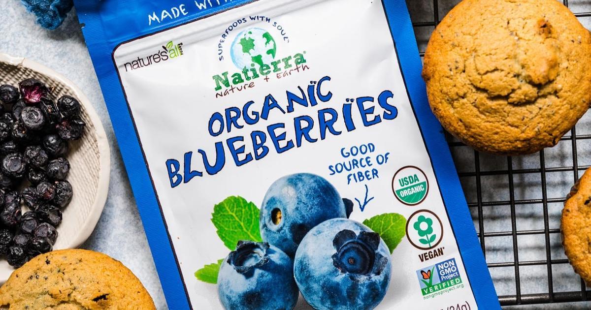 有机蓝莓干因含铅量超标被紧急召回 全美各地有售