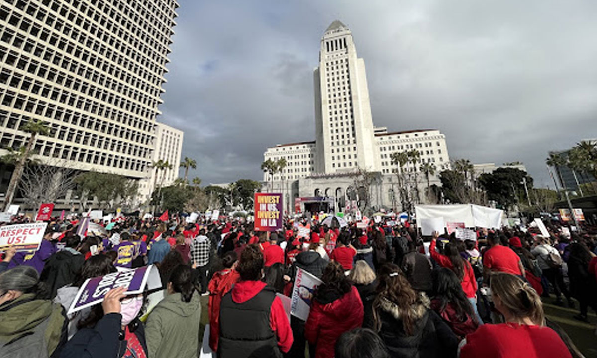 洛杉矶教师罢工期间  支持学生家长资源看这边
