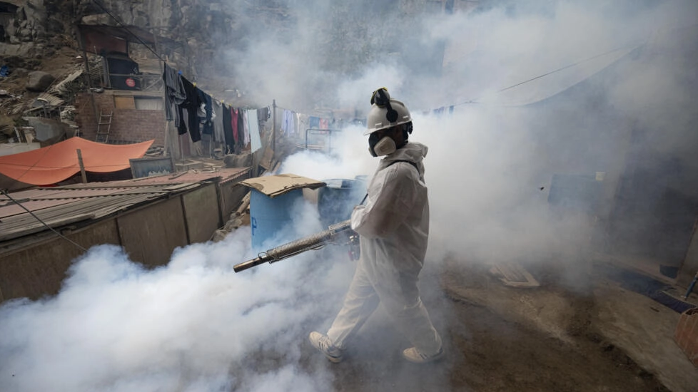 秘鲁登革热疫情蔓延 逾7万例确诊病例
