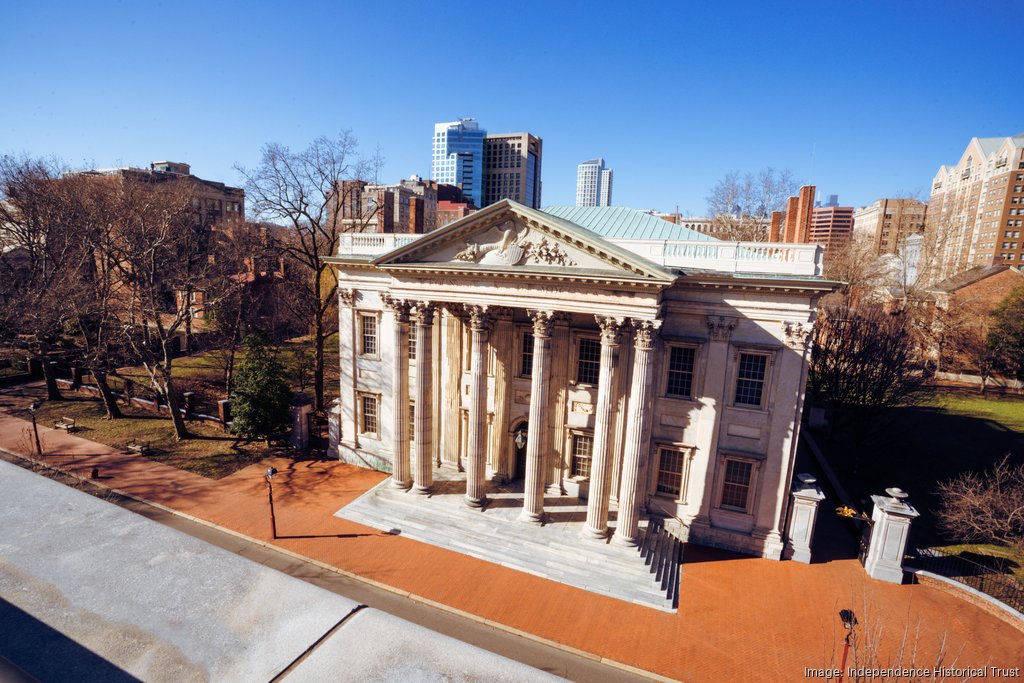 位于费城的美国第一银行将面临2220万美元的翻修 以将其改造成一座博物馆
