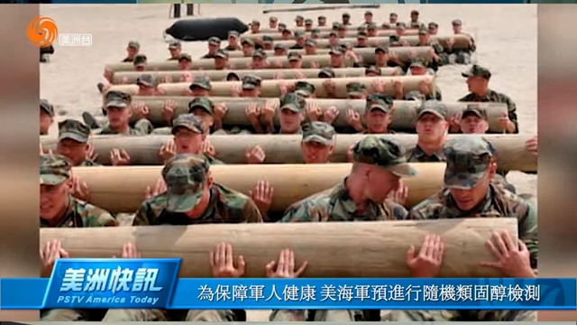 为保障军人健康 美海军预进行随机类固醇检测